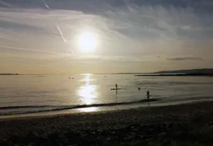Paddle boarding